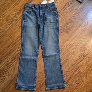 Good American Women's Straight Leg Jeans - Blue